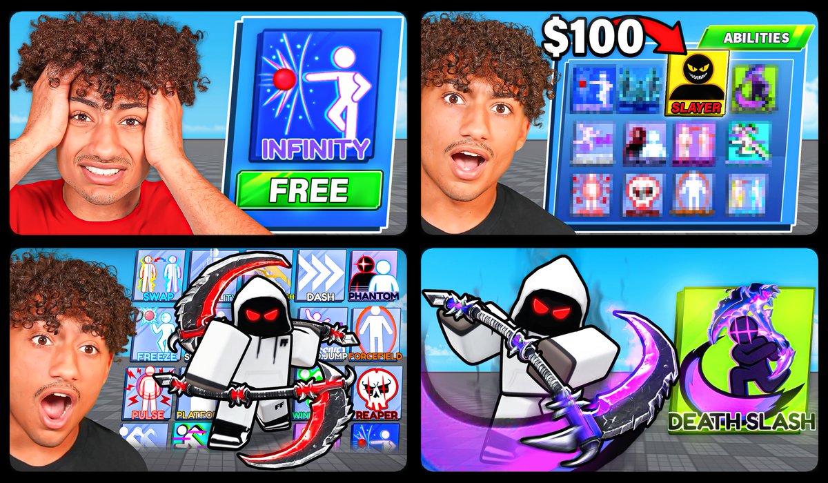 IrfanDesigns's tweet image. Roblox Blade Ball Thumbnails ✍️
#roblox #bladeball #robloxthumbnail