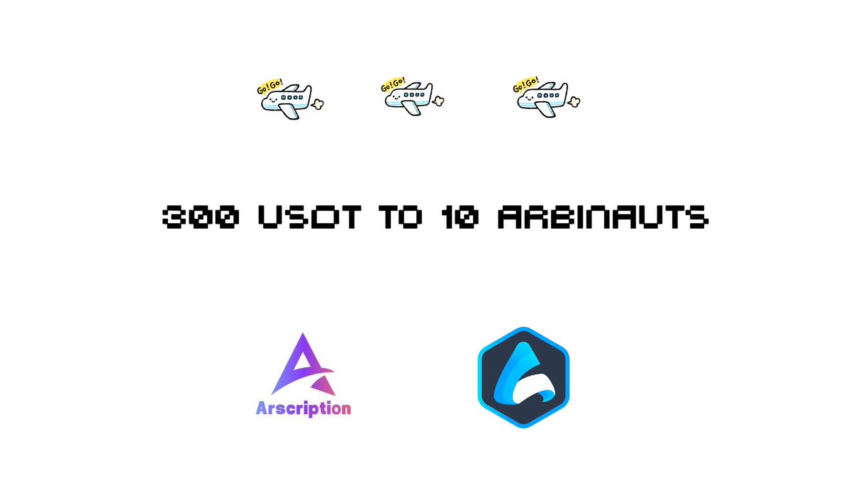 ANDAO (💙,🧡) 🦇🔊 (@arbitrumnewsdao) on Twitter photo 📰 COLLAB GIVEAWAY 📰
We're giving away 300 USDT to 10 arbinauts 🎉
To enter:
🧑🚀 Follow @arscription & <a href="/ArbitrumNewsDAO/">ANDAO (💙,🧡) 🦇🔊</a>
🧑🚀 Rt and like 🔁❤️
🧑🚀 Tag 3 friends in the comments
Join t.me/Arscription & discord.gg/ArbitrumNewsDAO
⏰ Winners draw in 48 Hrs!
#Arbitrum #Giveaway 📰 COLLAB GIVEAWAY 📰
We're giving away 300 USDT to 10 arbinauts 🎉
To enter:
🧑🚀 Follow @arscription & <a href="/ArbitrumNewsDAO/">ANDAO (💙,🧡) 🦇🔊</a>
🧑🚀 Rt and like 🔁❤️
🧑🚀 Tag 3 friends in the comments
Join t.me/Arscription & discord.gg/ArbitrumNewsDAO
⏰ Winners draw in 48 Hrs!
#Arbitrum #Giveaway