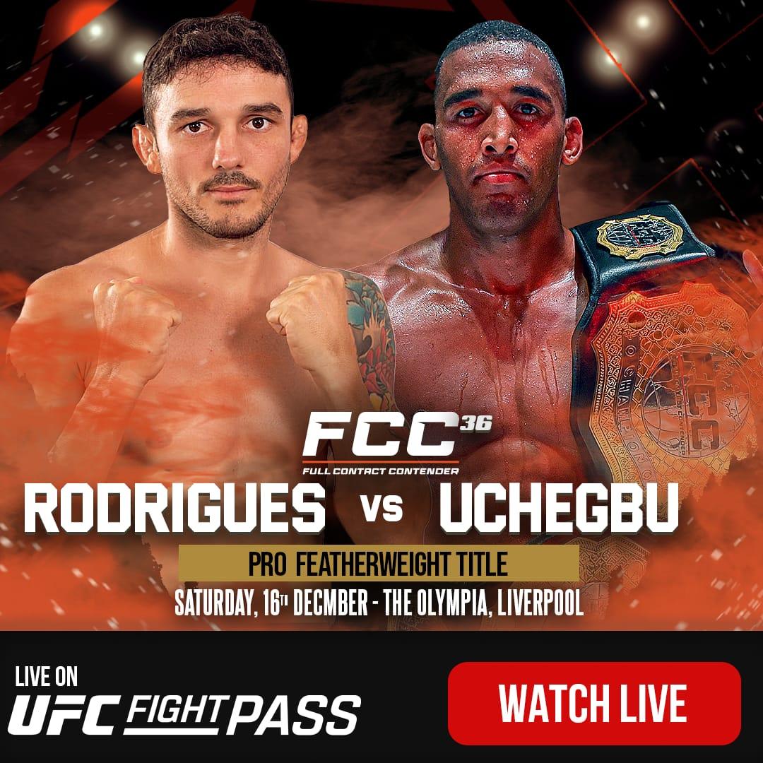 Chris Zorba (@chris_zorba) on Twitter photo The show goes on <a href="/Raph_Uch/">Raphael Uchegbu</a> now defends his FW crown v Brazilian RODRIGUES <a href="/FCCMMA/">FullContactContender</a> this Saturday <a href="/LpoolOlympia/">Liverpool Olympia</a> #fccmma The show goes on <a href="/Raph_Uch/">Raphael Uchegbu</a> now defends his FW crown v Brazilian RODRIGUES <a href="/FCCMMA/">FullContactContender</a> this Saturday <a href="/LpoolOlympia/">Liverpool Olympia</a> #fccmma
