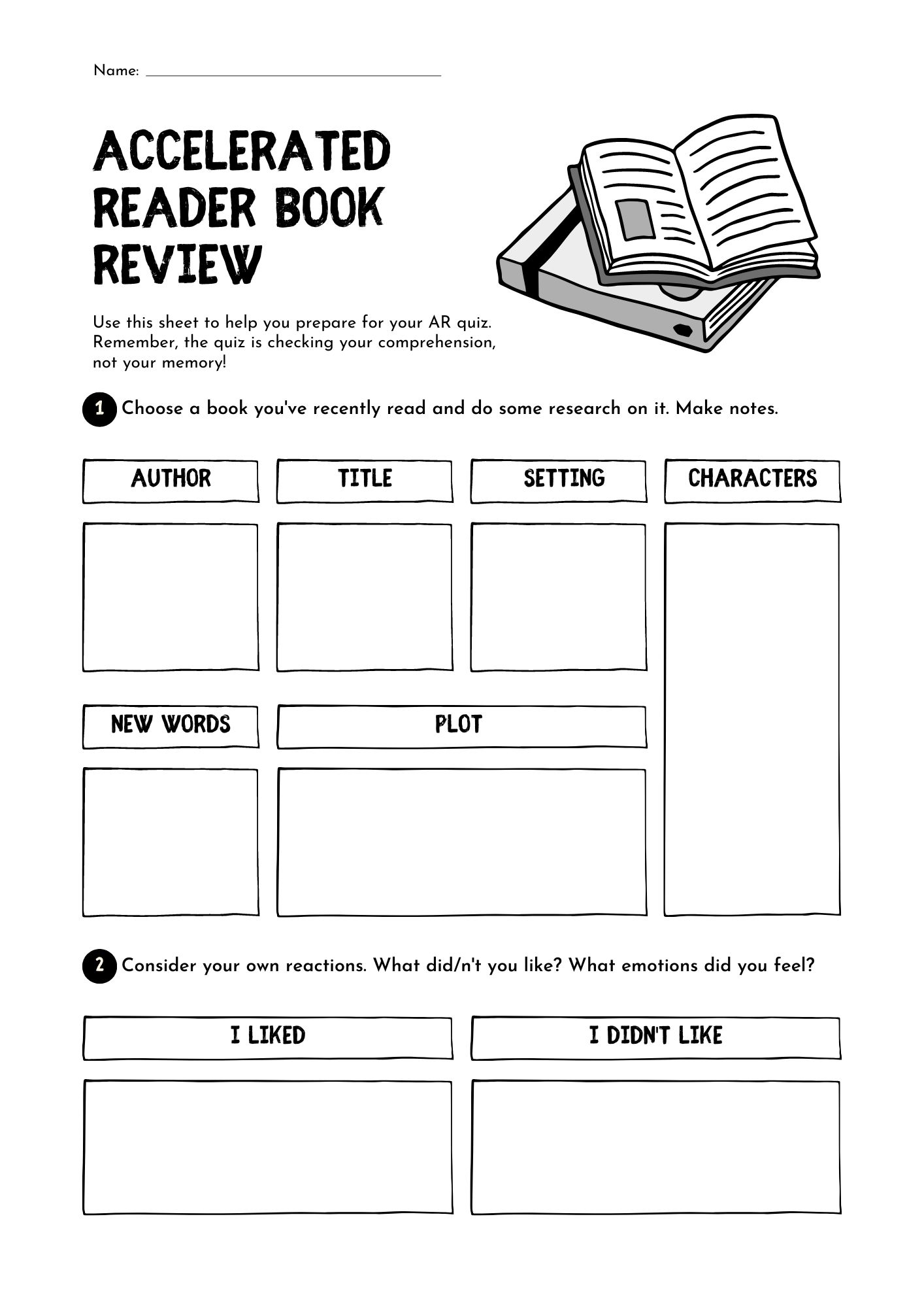 Accelerated Reader Quiz List - Reading Practice