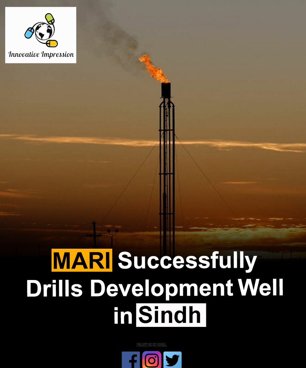 🛢️ Exciting News in Energy Exploration! Mari Petroleum, a key player in natural gas production, announces successful drilling and testing of a horizontal well in Sindh's District Ghotki. 🌐💨  forefront. 📈🔍 #EnergyExploration #MariPetroleum #GasProduction #SindhDevelopment 🇵🇰🛠️