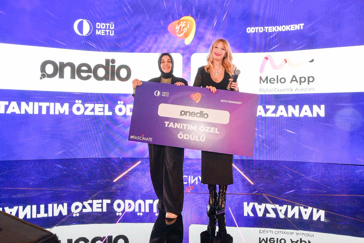 7 Aralık’ta ODTÜ KKM’de gerçekleşen muhteşem Demo Day etkinliğimizde Onedio.com Tanıtım Özel Ödülü’nü Hyperactive Games ve MeloApp ekibi kazandı! 🏆💥

#YFYİ2023 #YFYİ #y2fi #Fascinate #Etkile #entrepreneur #ODTÜ #ODTÜTEKNOKENT #METU #DemoDay2023