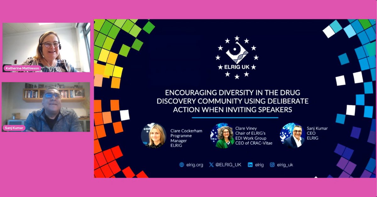 How can deliberate action encourage diversity in STEM?   As part of @WMinsightUK's Diversity & Inclusion in STEM Conference, our CEO, Sanj Kumar, revealed ELRIG's strides towards a more inclusive Drug Discovery community.