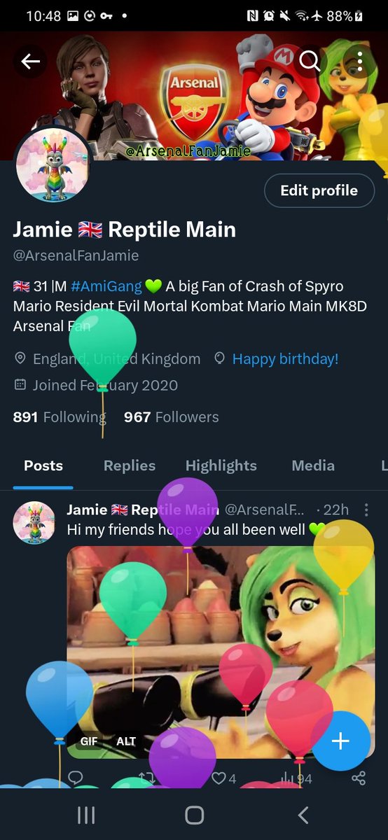 Yay it's my birthday today 🥳😊