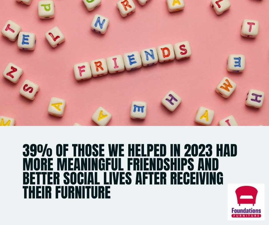 If you're experiencing furniture poverty, you might also feel uneasy about the thought of people calling in to visit & make you feel less sociable. If hardship is making it difficult to afford furniture, no matter the reason, we're here to help. 💜 bit.ly/FoundationsWeb