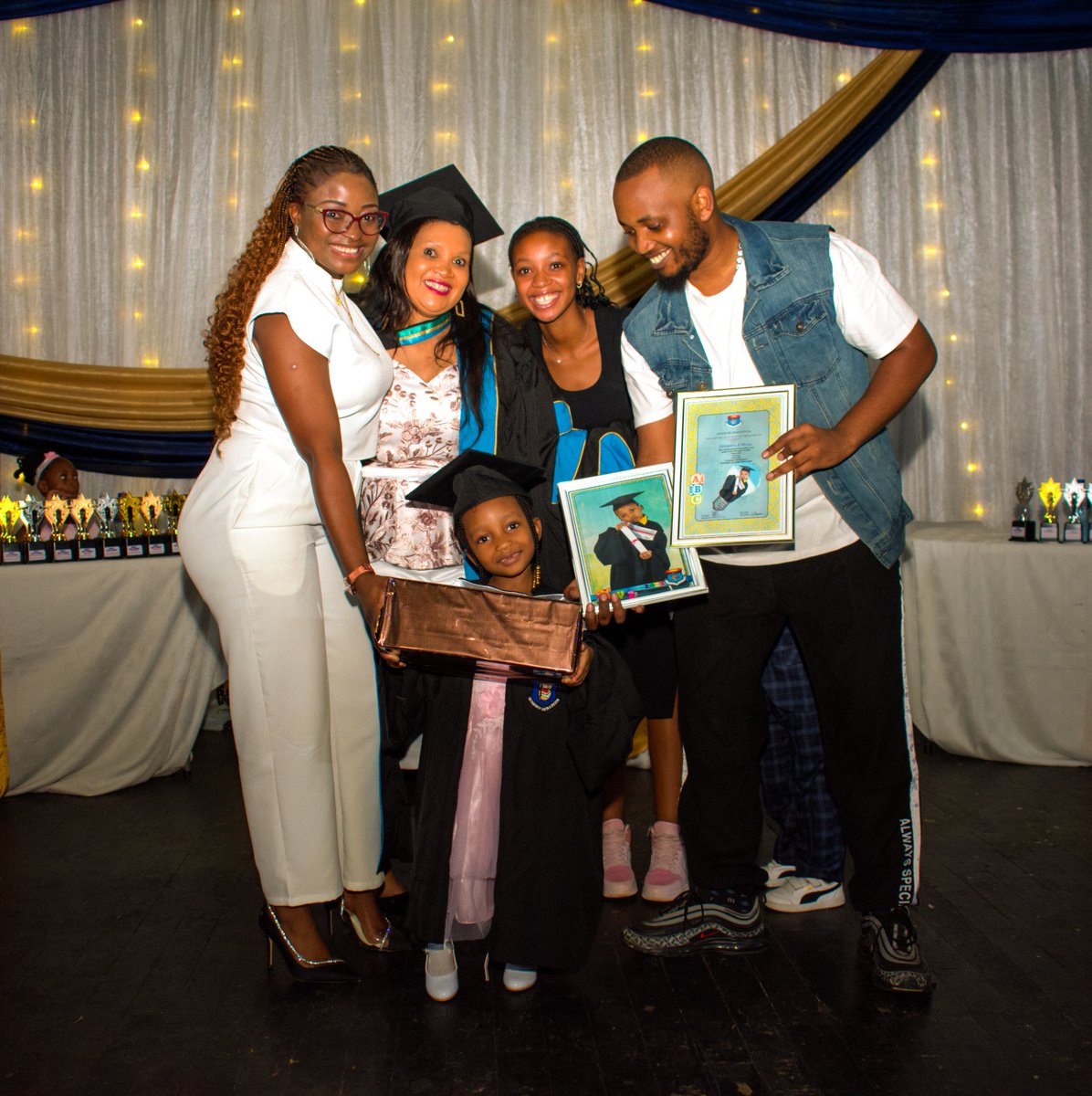 Cela nithi Hooray🎈Our beautiful Daughter DONATELLA is now a grade RR Graduate. Proud parents ❤.