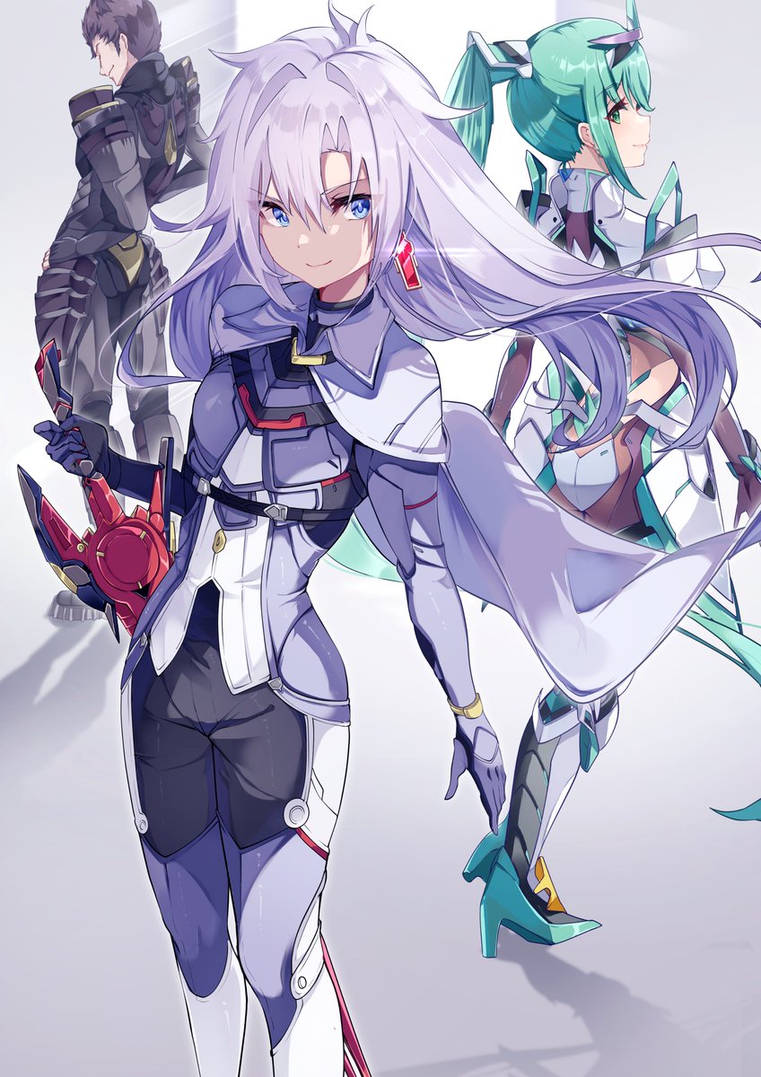プネウマ(ゼノブレイド2) 「トリニティ」|risumiのイラスト