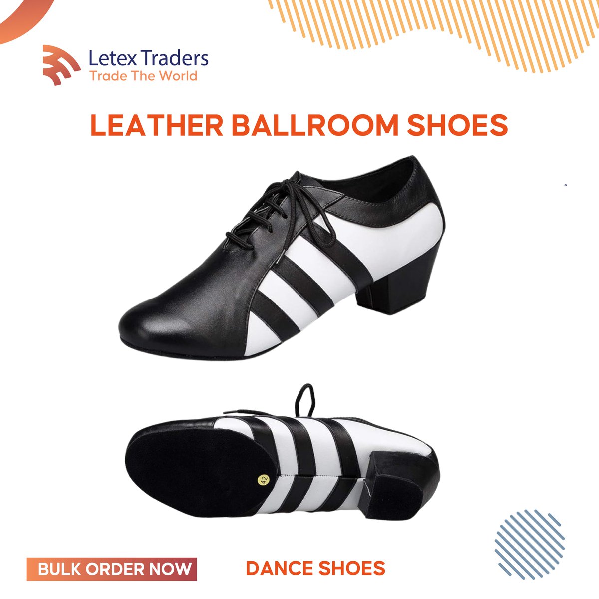 LetexTraders's tweet image. BALLROOM LEATHER DANCE SHOES
#ballroomshoes #bestshoes #dancing #leather #letex #usa #alibaba #Dollar
WhatsApp: +92 348 461 8778
Web: letextraders.com 
Email: Info@letextraders.com 
Alibaba store: letextraders.trustpass.alibaba.com...