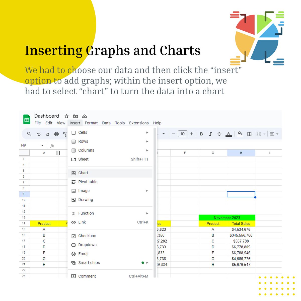 JS_Tigers's tweet image. i.mtr.bio/js-tigers

📊✨ Elevate Your Data Game with Google Sheets Dashboards! 🚀📈 Unlock Insights, Tell Your Story.
#DataViz #GoogleSheetsMagic #ChartsAndGraphs