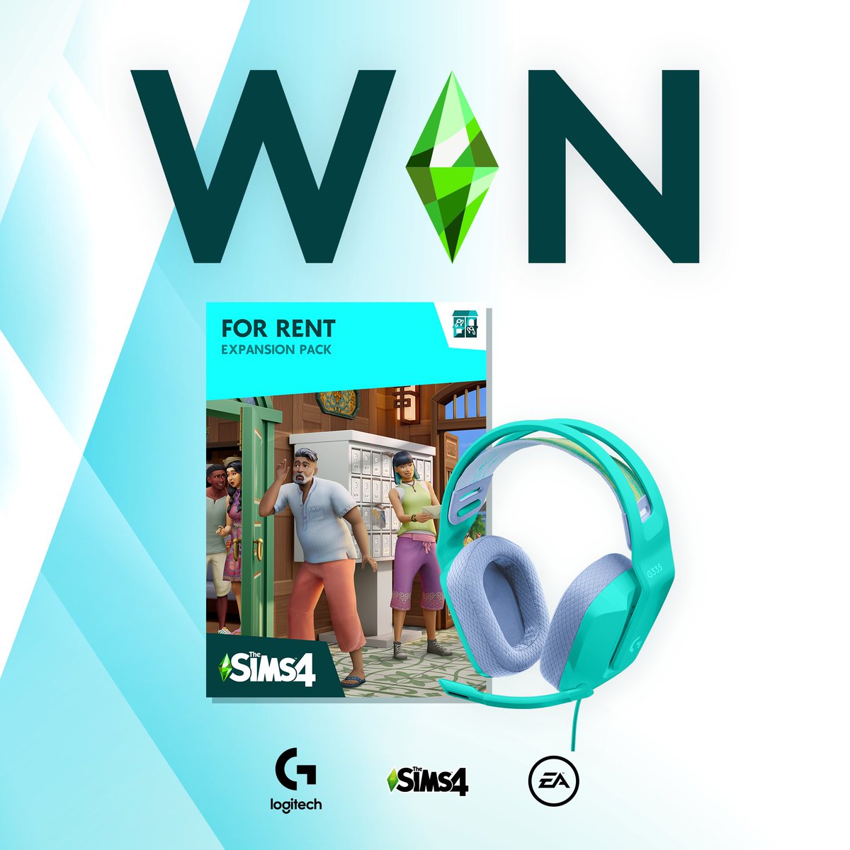 LogitechG_ANZ's tweet image. WIN @TheSims 4: For Rent game codes from @EA + a G335 Headset in Mint! 🙌 

For the chance to WIN:   

✅ Follow @LogitechG_ANZ.
✅ Retweet this post.  
✅ Tell us your dream place to live and why. 👇  

The competition closes on Thursday, 14th of December, at 11:59 PM AEDT.