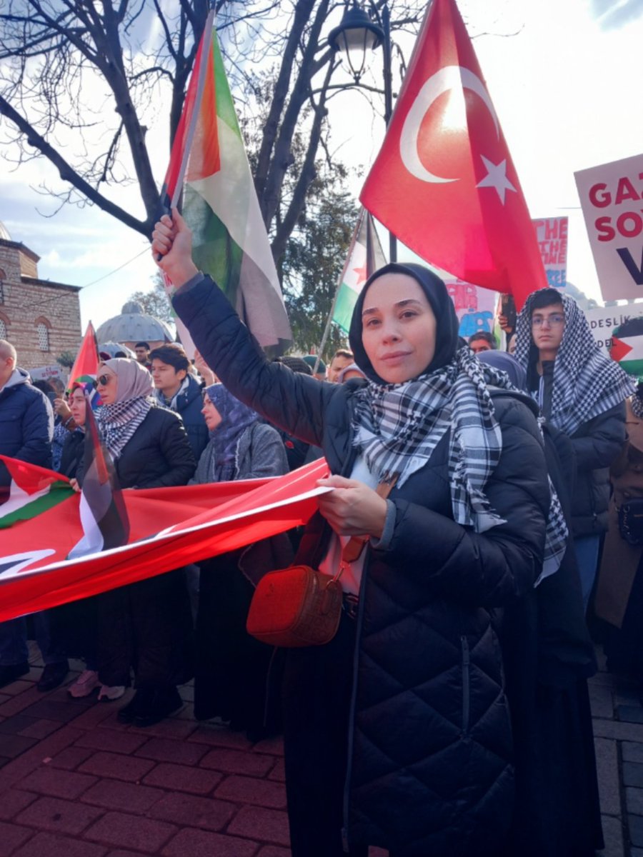 Ne yapilmasi gerekiyorsa varım #StrikeForGaza