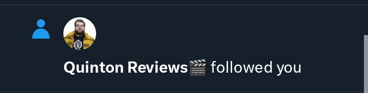 Haven't been here for a while. Popped in to find out a few days ago that Quinton Reviews followed me on this old account out of nowhere?? Thank you ig 😭 🙏