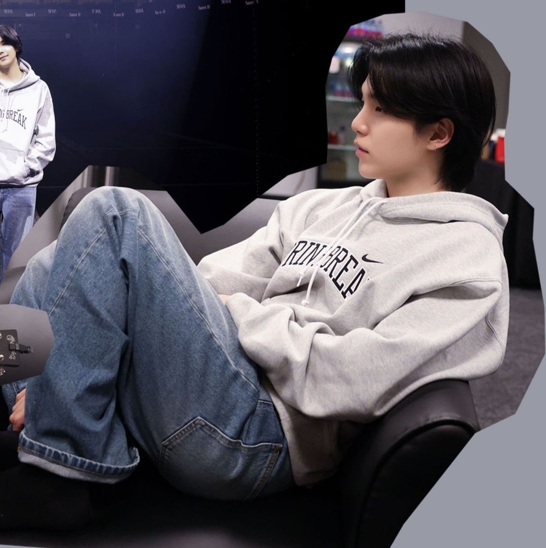 다른 여자애들한테는 무뚝뚝하지만 나한테만 다정한 애.
-나 있잖아.