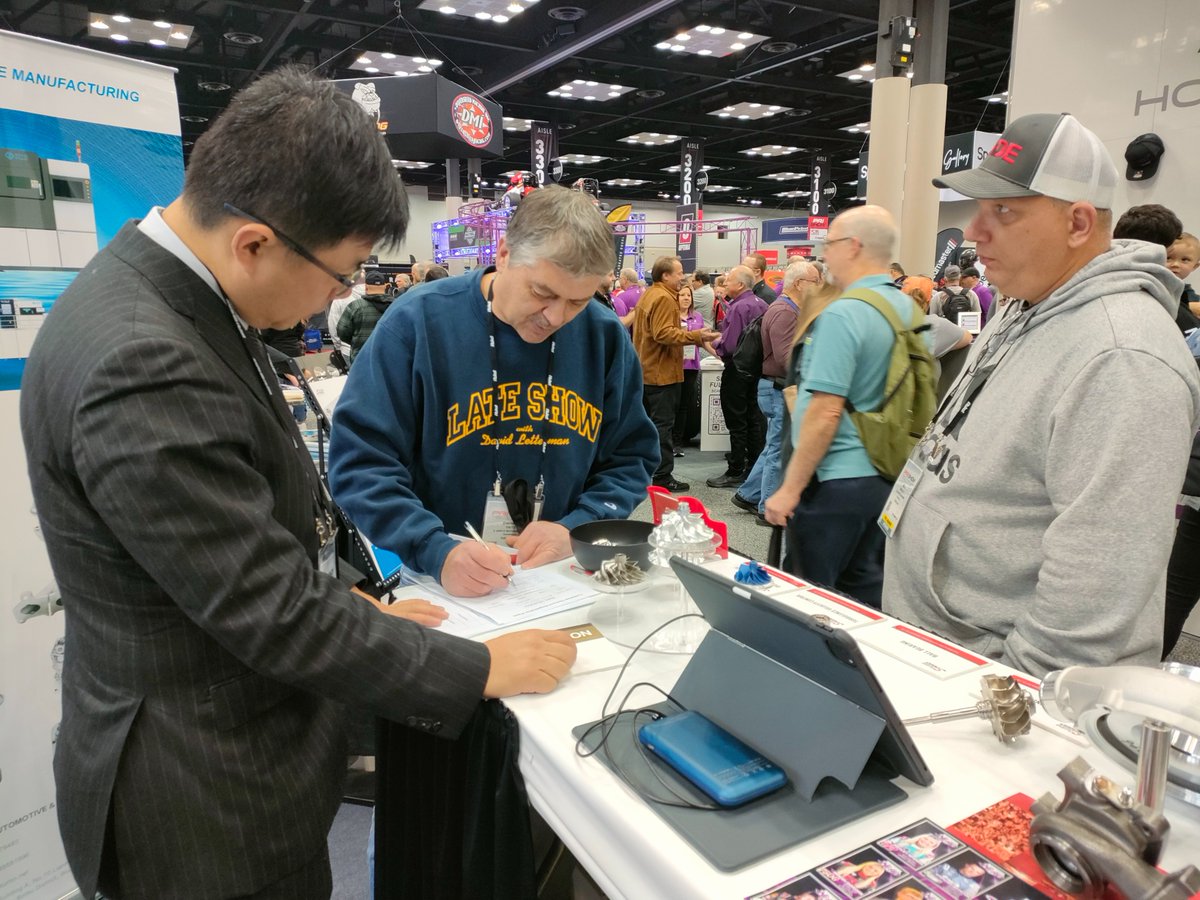SpeedTurboTech's tweet photo. A huge thank you to everyone who joined SpeedTurbo at the 2023 PRI Show! Your support and enthusiasm made this event a success. Stay tuned for more updates and innovations from us! 🚗💨 
#PRI2023 #SpeedTurbo #Gratitude https://t.co/bWUc3XeLli