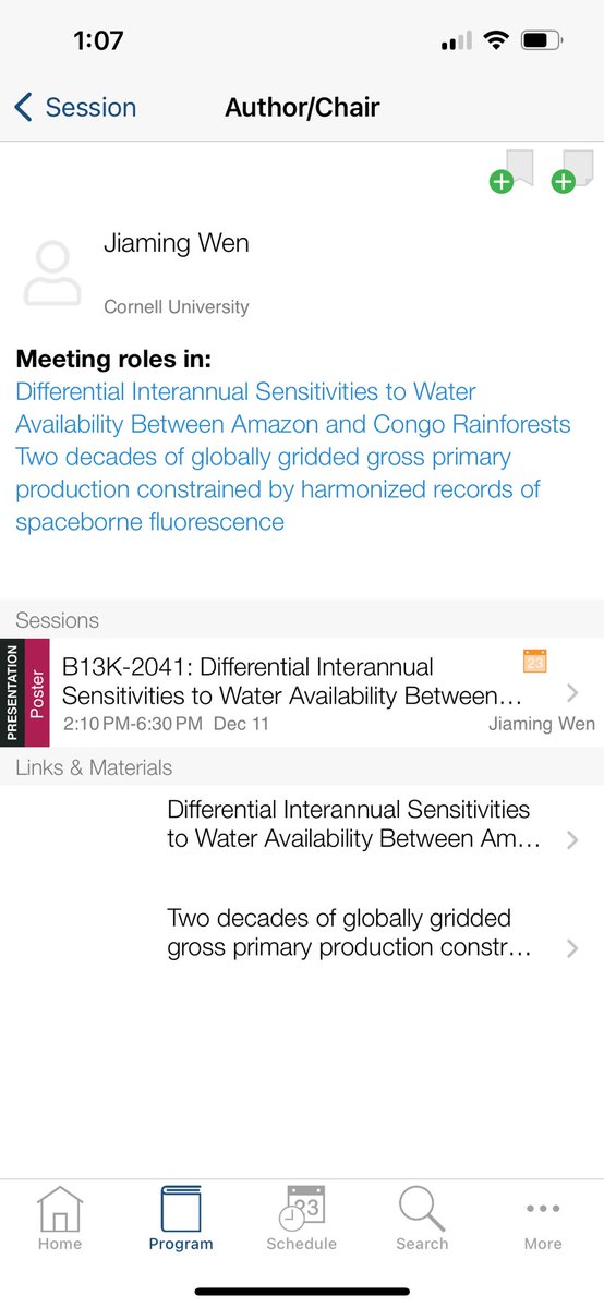 I’ll be at #AGU2023 this week and present a poster on Monday afternoon, about the differential climate sensitivities between the Amazon and Congo rainforests. Come and chat with me if you are interested! Or randomly catch me somewhere in the conference center🤨