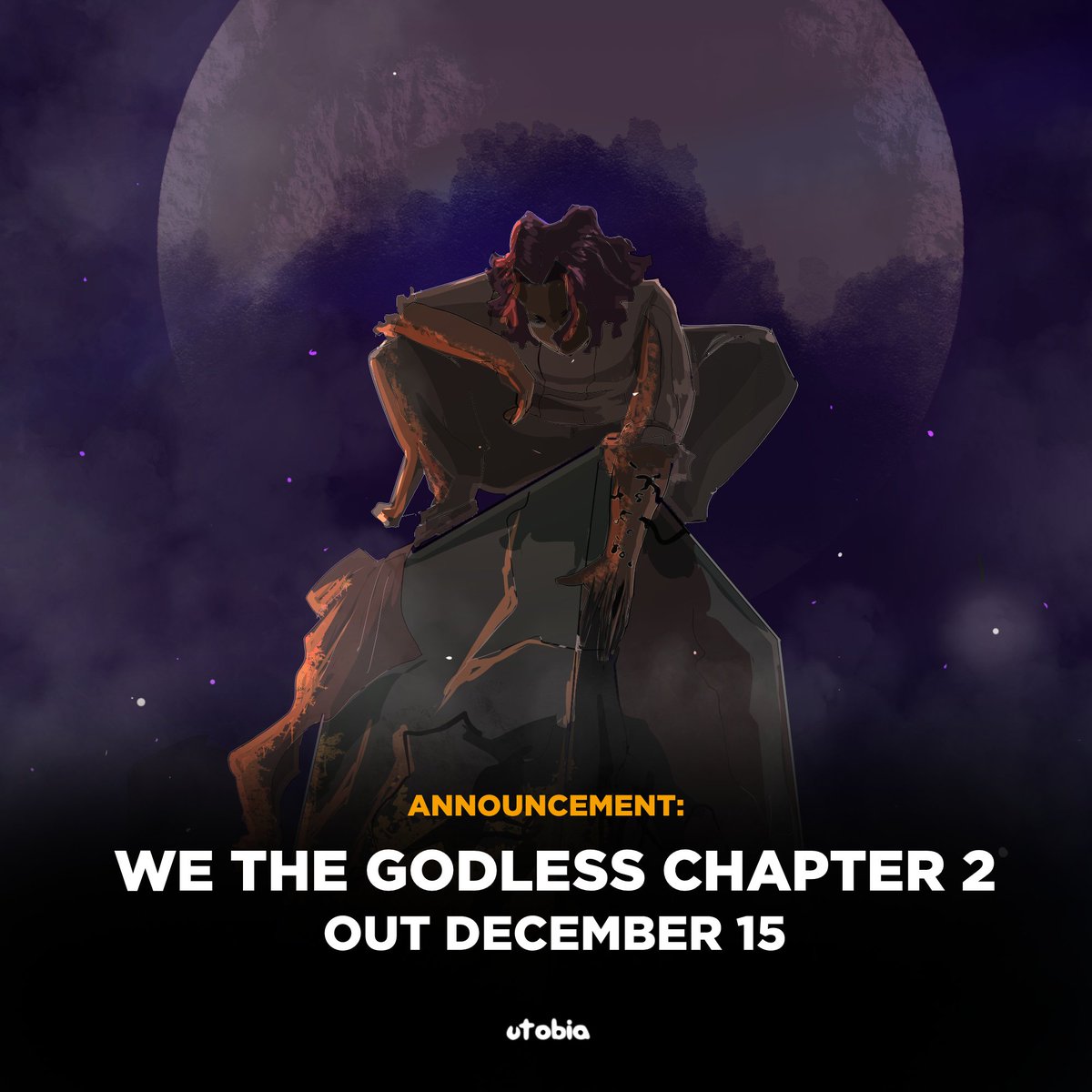 UtobiaCo's tweet photo. WE THE GODLESS RETURNS THIS FRIDAY!

Find out what happens next after that agonizing cliffhanger!

CHECK OUT CHAPTER 1 NOW: https://t.co/SzQT8g0JiM

#manga #african #story #art #comic #anime https://t.co/9EGR9h3LNI