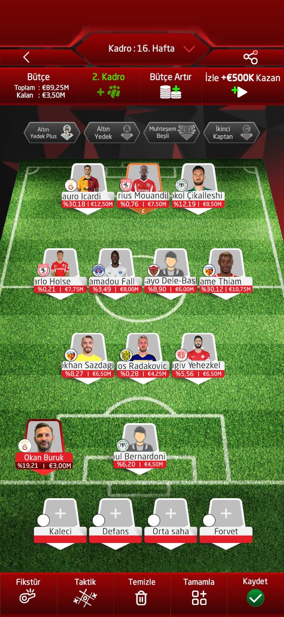 Sosyal Lig’de rüya takımımı kurdum, görmek için hemen tıkla⚽🚀 api.sosyallig.com/r/SL5314140949…