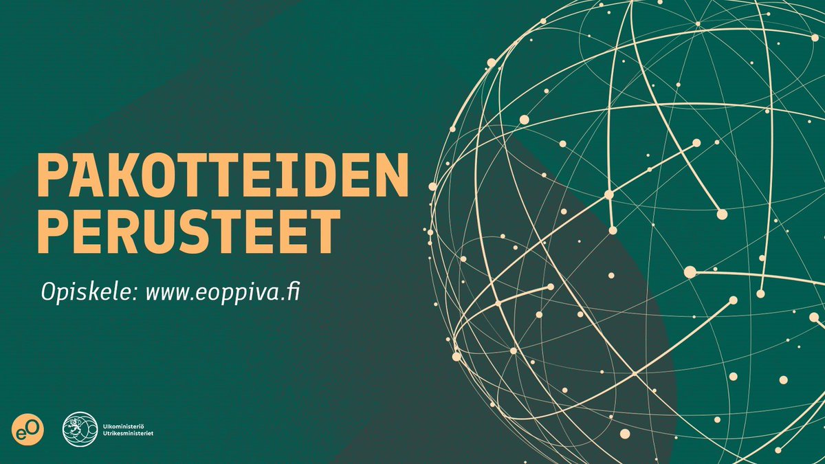 Pakotteiden tehokas toimeenpano edellyttää ymmärrystä pakotteista ja niiden soveltamisesta. Suomalaisten pakoteosaamisen laajentamiseksi ulkoministeriö julkaisi kaikille avoimen verkkokurssin pakotteista. Lue lisää ja aloita kurssi: valtioneuvosto.fi/-/ulkominister…