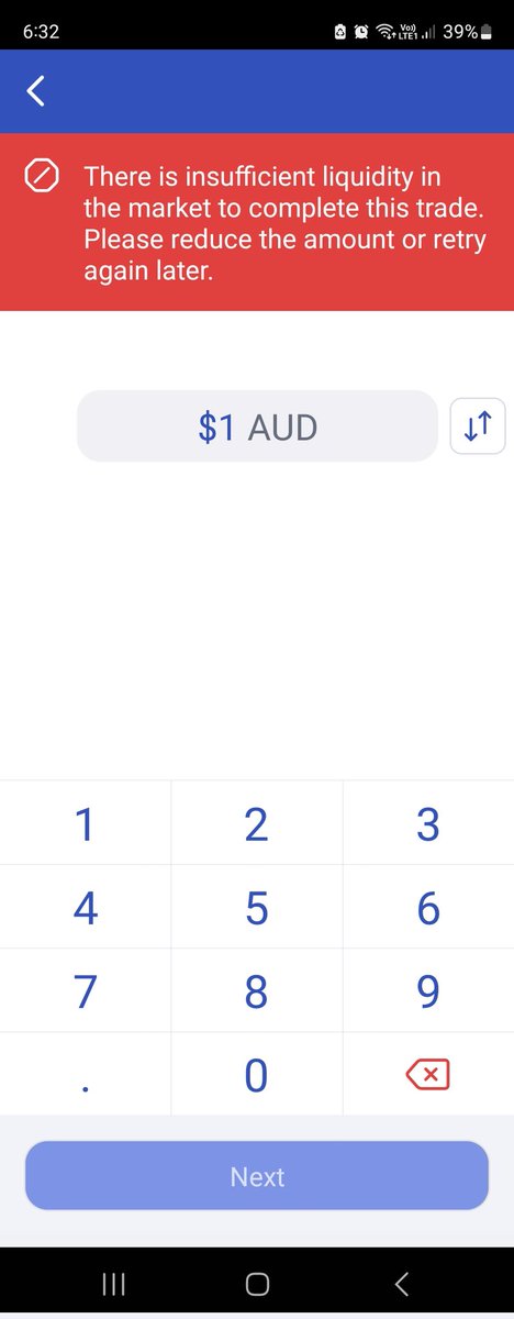 Crypto Markets
What does this mean?
Never seen this before...