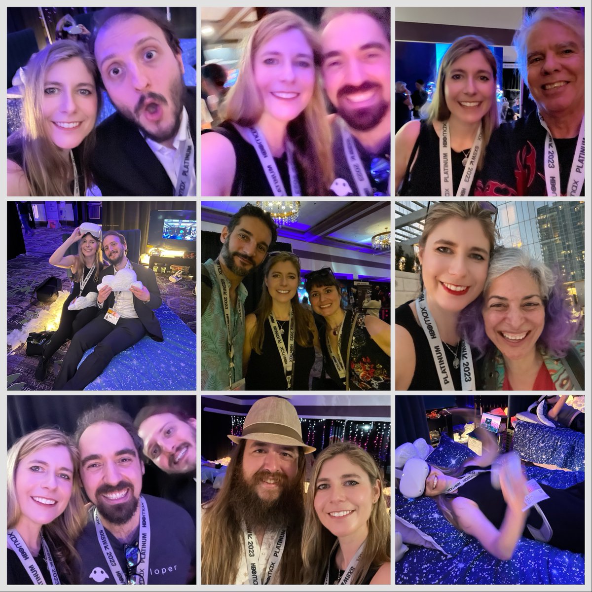 Day 10 #inspiration2023:  
Looking back at the panoply of play, creativity, learning and sharing in immersive tech at #SXSW. Experiential, embodied, and filled with exuberance. 🪄✨⚡️
#XR #VR #tech #immersivetech #wonder #awe