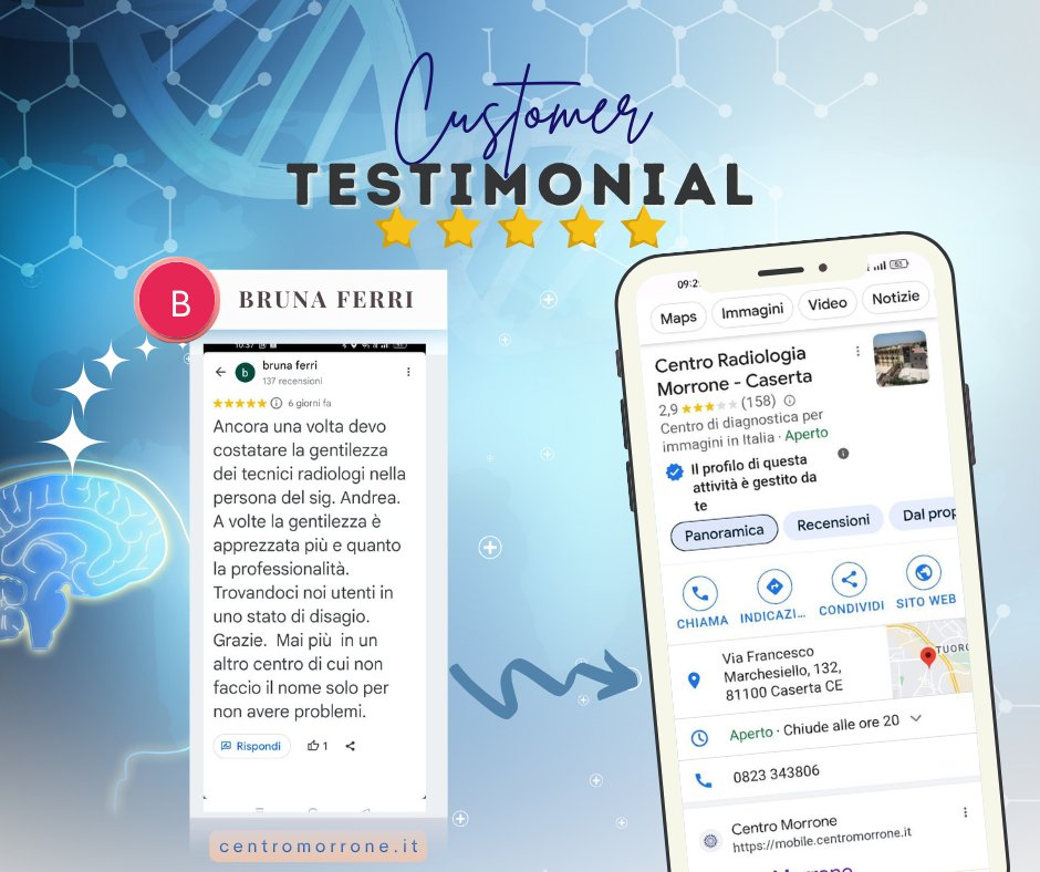 centro_morrone's tweet photo. Grazie Bruna per la tua gentile #recensione📷

Per maggiori informazioni o prenotazioni contattateci
WhatsApp 3792546726
___________________________________
 #centromorrone #diagnostica #customertestimonial #testimonianza https://t.co/2YgjlaQUhs