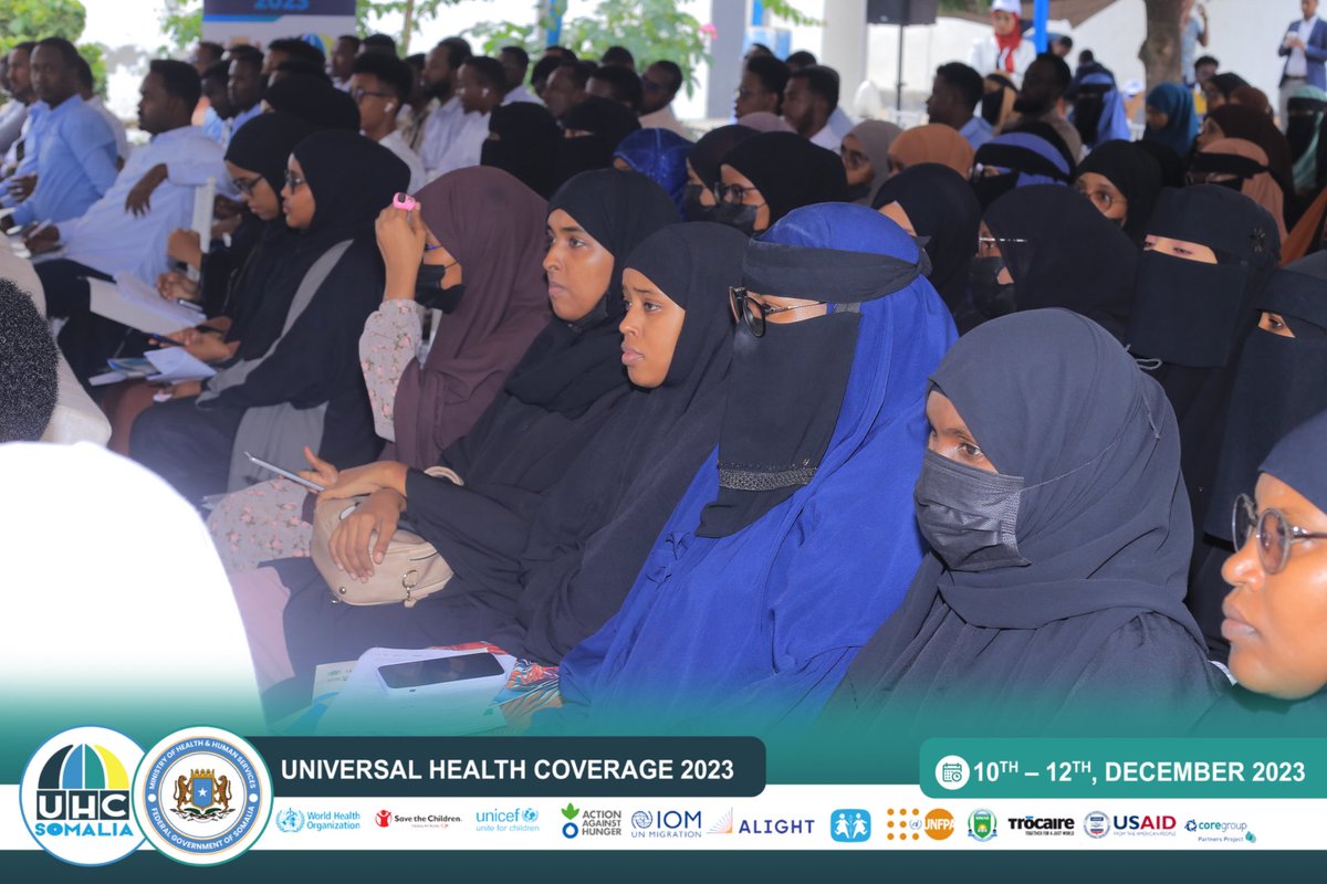 MoH_Somalia's tweet photo. We officially kicked off the hosting of #UHC Day 2023 from December 10th–12th! It's a significant step towards achieving accessible and affordable healthcare for all Somalis. We look forward to the insightful discussions and collaborative efforts. #UHC2023 #SomaliHealthMinistry https://t.co/5GQQRoV5BR