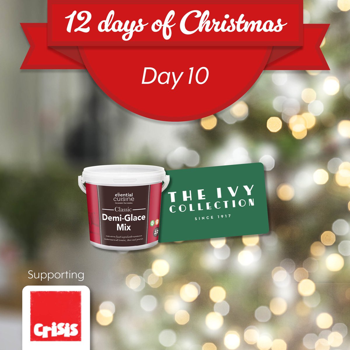 Essential Cuisine (@essentialcuisin) on Twitter photo DAY 10 IS LIVE πππ
Weβre giving you the chance to win <a href="/TheIvyColle/">The Ivy Collection</a> Β£200 voucher plus our brand new Demi-Glace!
To find out how you can enter, head over to our Instagram (chef.essential)
Good luck! π
T&Cβs - lnkd.in/grG2_hRJ DAY 10 IS LIVE πππ
Weβre giving you the chance to win <a href="/TheIvyColle/">The Ivy Collection</a> Β£200 voucher plus our brand new Demi-Glace!
To find out how you can enter, head over to our Instagram (chef.essential)
Good luck! π
T&Cβs - lnkd.in/grG2_hRJ