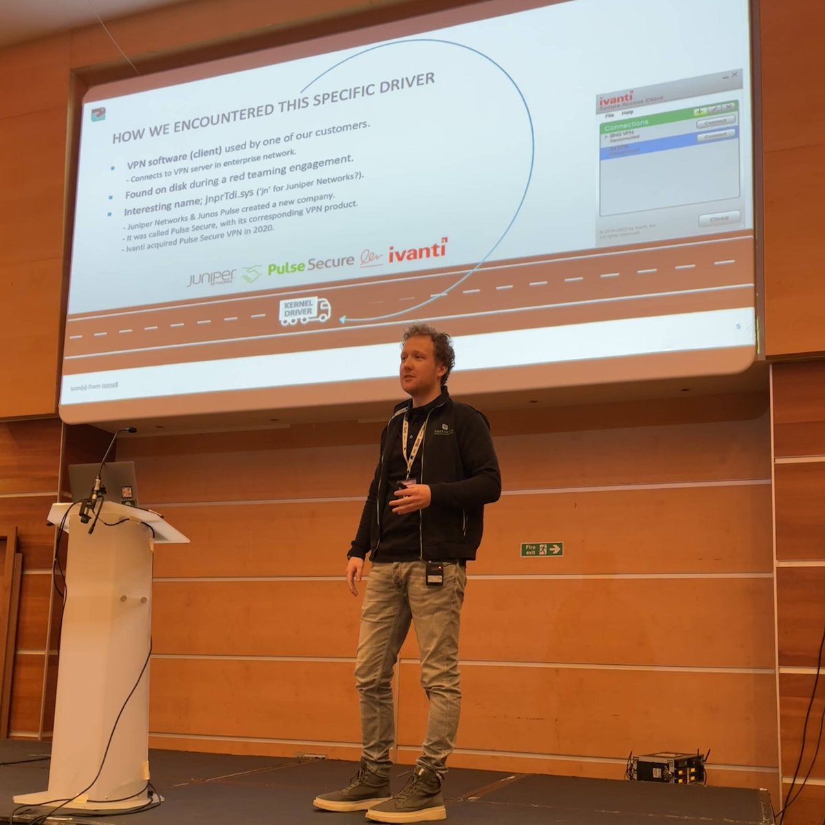 #BSidesLondon2023 was fun! Had the opportunity to present a kernel exploit for PulseSecure VPN and Ivanti Connect Secure VPN. Shared research of my colleague Alex and me.

northwave-cybersecurity.com/ivanti-pulse-v…
