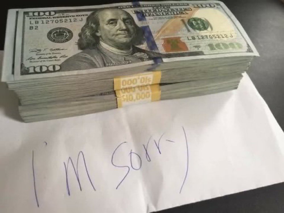 hope he forgives me for cheating