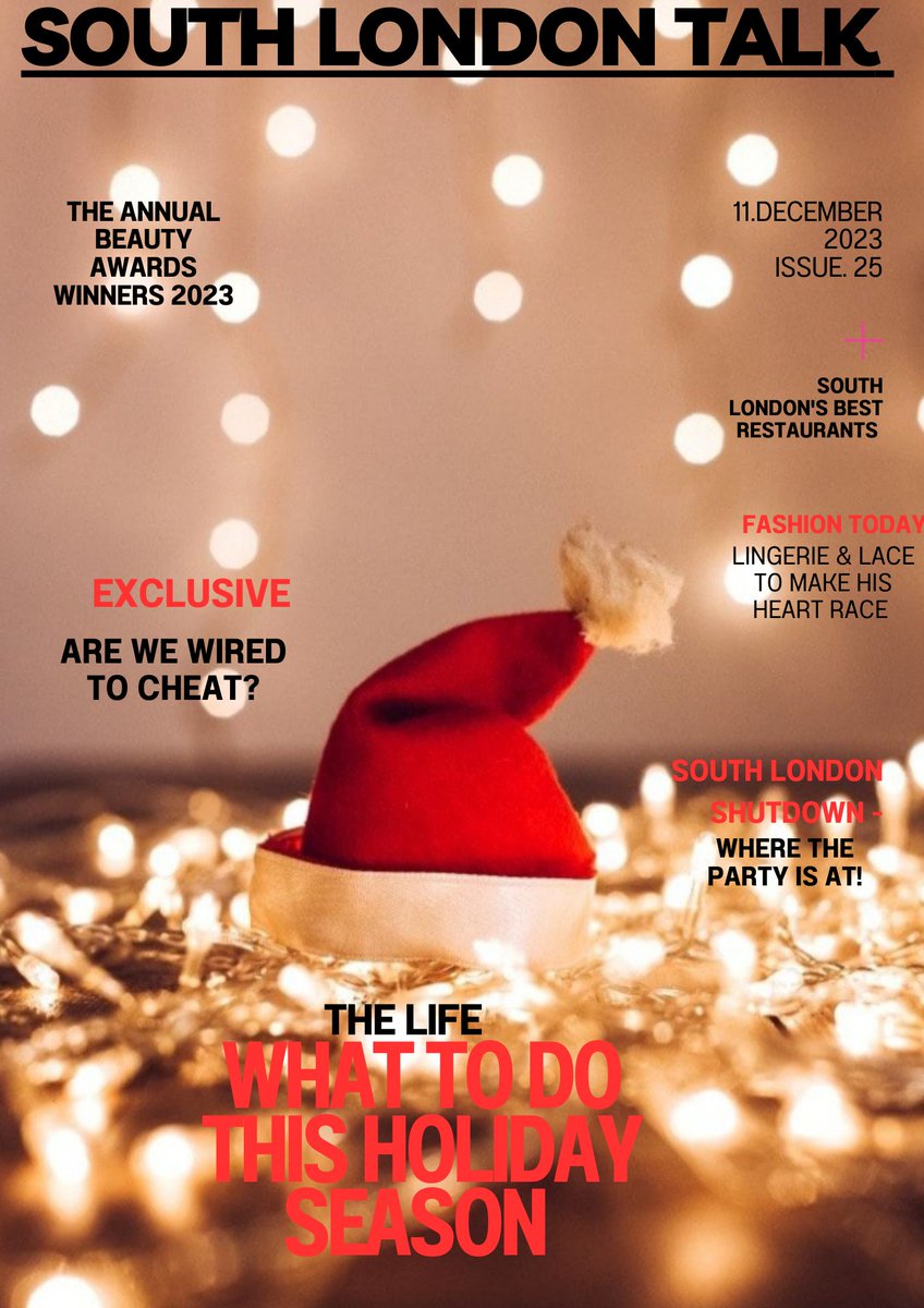 The Holiday Season is here with us. South London Talk got you!🎄🎁🎉