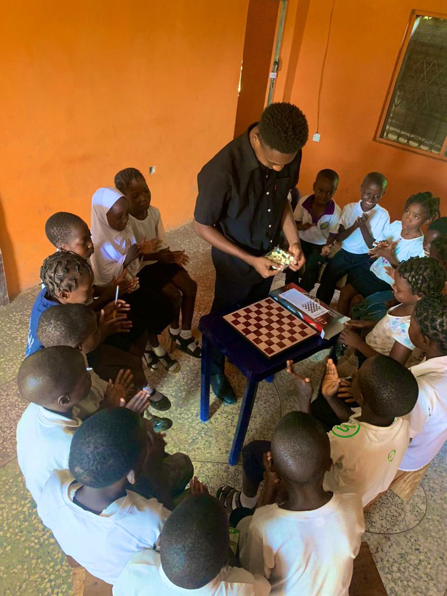 tsionacademy's tweet photo. Happy new week from your latest chess players 💚😊

Apart from our academic curriculum, we included a number of extracurricular activities tailored at further enhancing the quality of our students’ lives. One of the activities is chess which improves cognitive skills. https://t.co/pZ2k4jpeLx