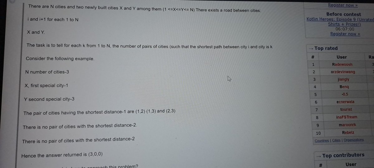 RohitPalanisamy's tweet image. This is the problem i got no clue how to solve🙄.Please share the answer if u know.
#datastructures 
#oracleinternship 
#projectintern