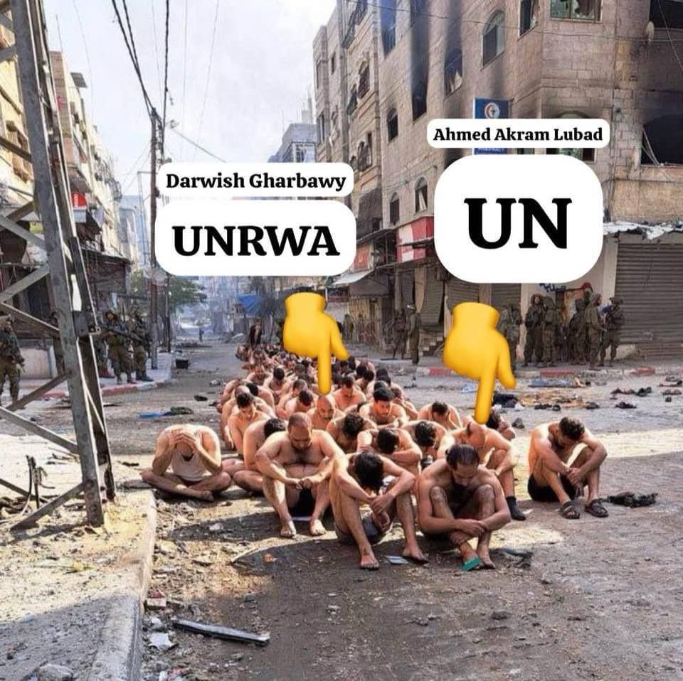 Note that the citizens arrested by the Israeli army in Gaza, who were stripped of their clothes, include employees of UNRWA, merchants, engineers, teachers, business owners, doctors, lawyers, and have no connection to members of the resistance. The defeated enemy seeks revenge…