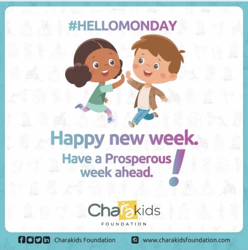 Happy new week
7w
Have a Prosperous week ahead
#ondotrends #ondo #charakidsf #charakidsfoundation #children #child #charakids #childprevent #education #foundations #foundationinnigeria #ondostate #ondotrends