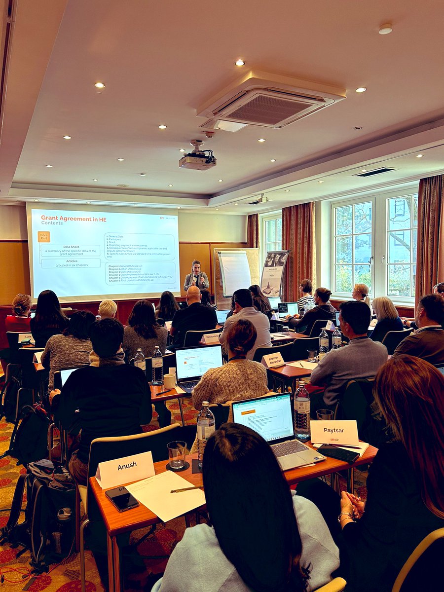 Hallo Wien! We are back to Vienna after three years with our Horizon Europe Project Management and Financial Reporting training course. <a href="/jesuisiasmi/">Iasmina with capital i</a> is now explaining the GA and CA and what to watch out during the GAP process and at project launch.
