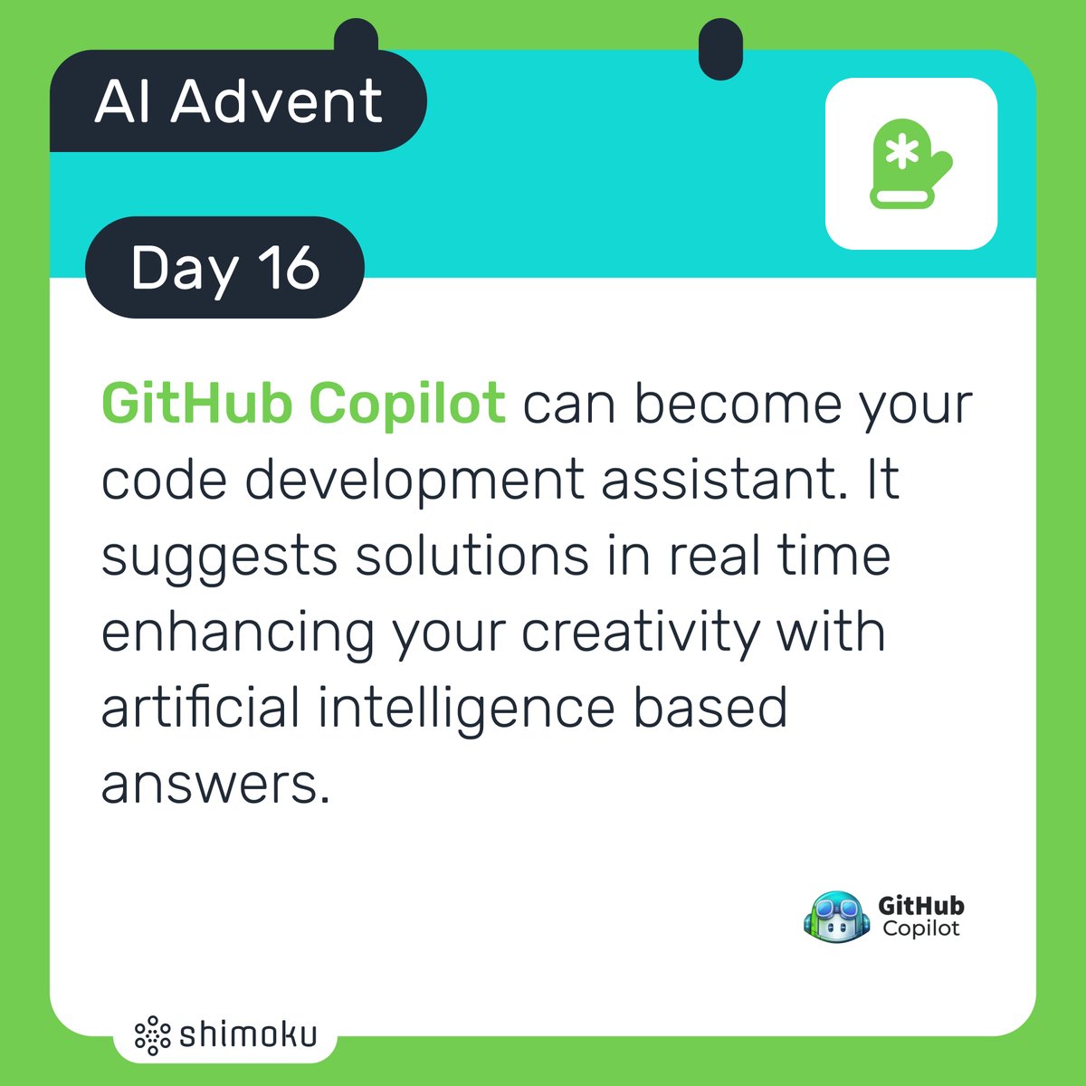 This revolutionary assistant anticipates needs, turning natural language prompts into coding suggestions. Instant, accurate, and friction-free, it becomes an extension of your thinking for efficient code creation.

#BusinessAI #GitHubCopilot #CodeDevelopment #CodeRevolution