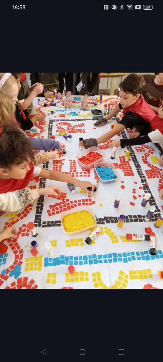 Our y4 tribes graduated and became Roman soldiers! Each legion worked tirelessly to impress Emperor Wiseious by making shields and practicing their marching! Legions also created a beautiful collaborative mosaic to remember all of the brilliant learning experiences. #TABisFAB