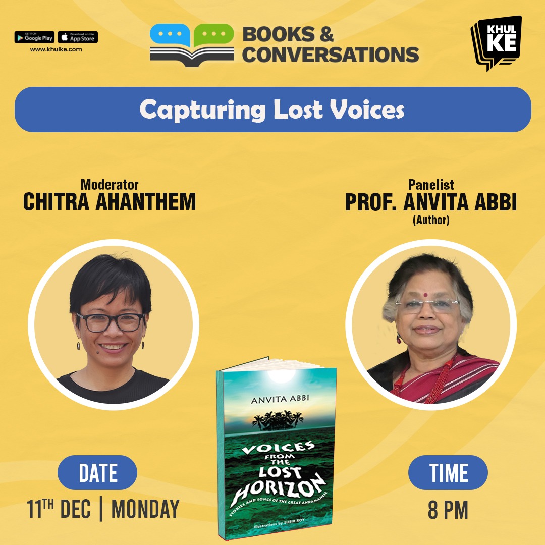 We have Prof Anvita Abbi joining us for #BooksAndConversations tonight at 8pm on @kkroundtables Join us at this link - khulke.com/roundtable?id=…