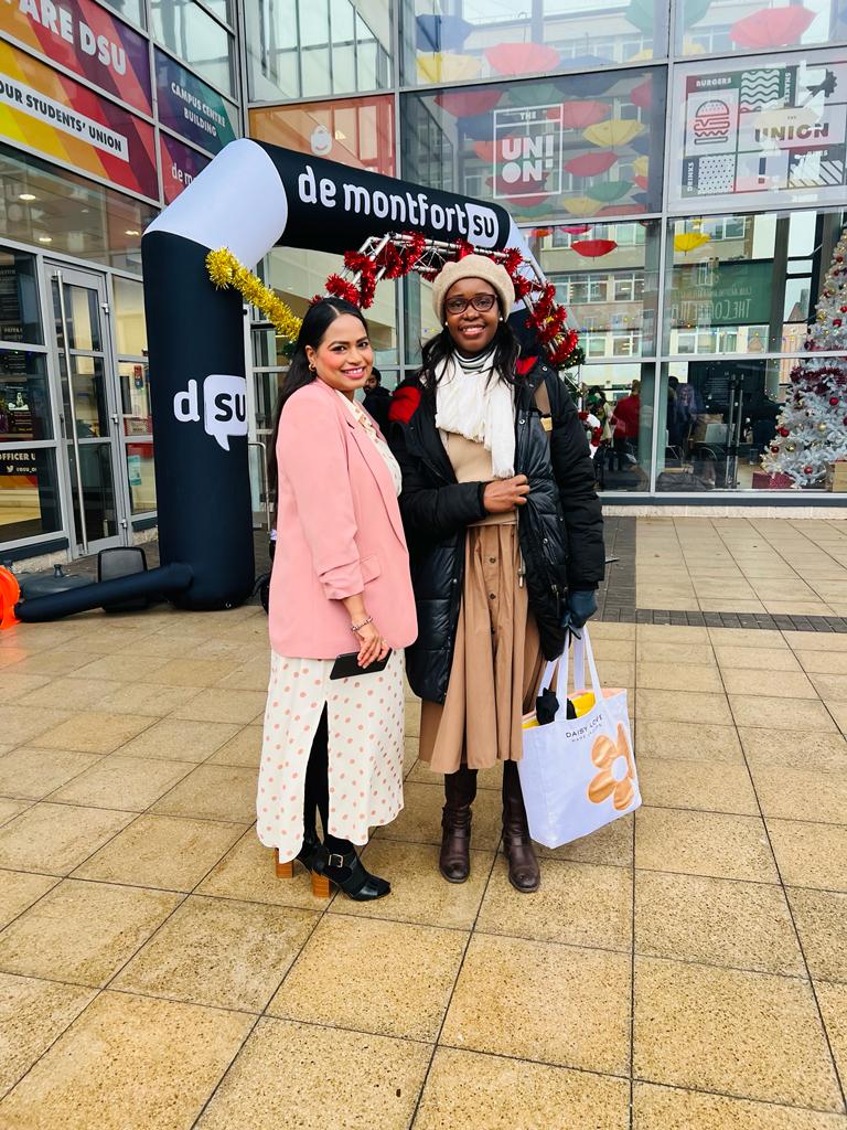 It was a Pleasure to be Back! @dmuleicester I'm looking forward to our New Project in the New Year with @DMUglobal @equalitydmu @DMUWomen 
Exciting Partnerships & Collaborations. @OweraSuzan74551 #ComfortCentre 🙏 #WomensEmpowerment