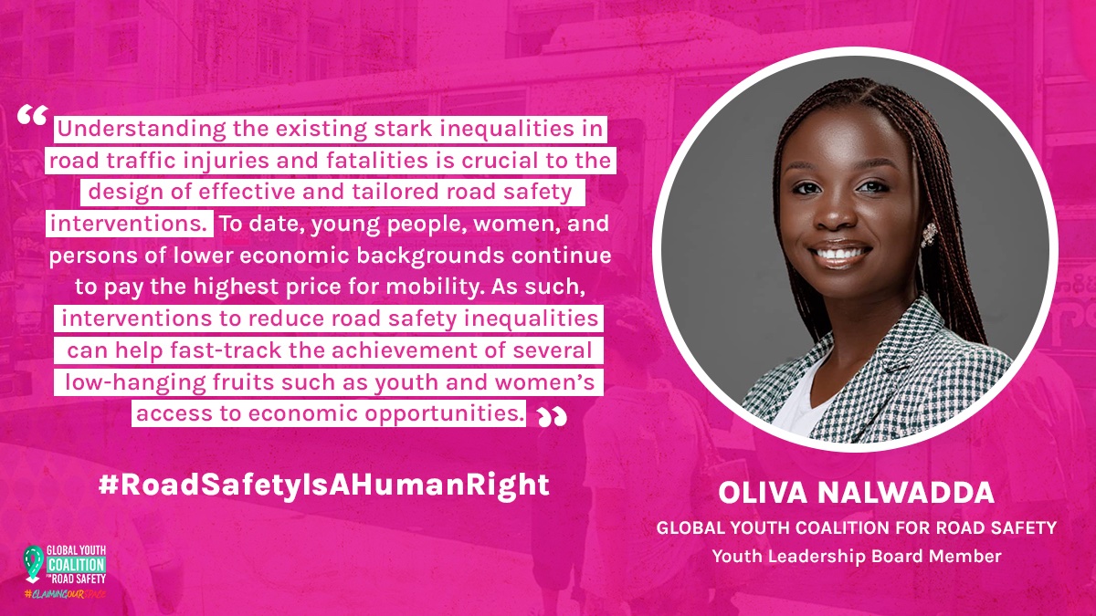 The way we move impacts life, health and well-being 🌱

Embrace #HumanRightsDay by recognising Road Safety as a fundamental human right for everyone 🚦

Let's redefine #TheWayWeMove for a safer and healthier future.  Road Safety is a Human Right ✊ #moments2live4