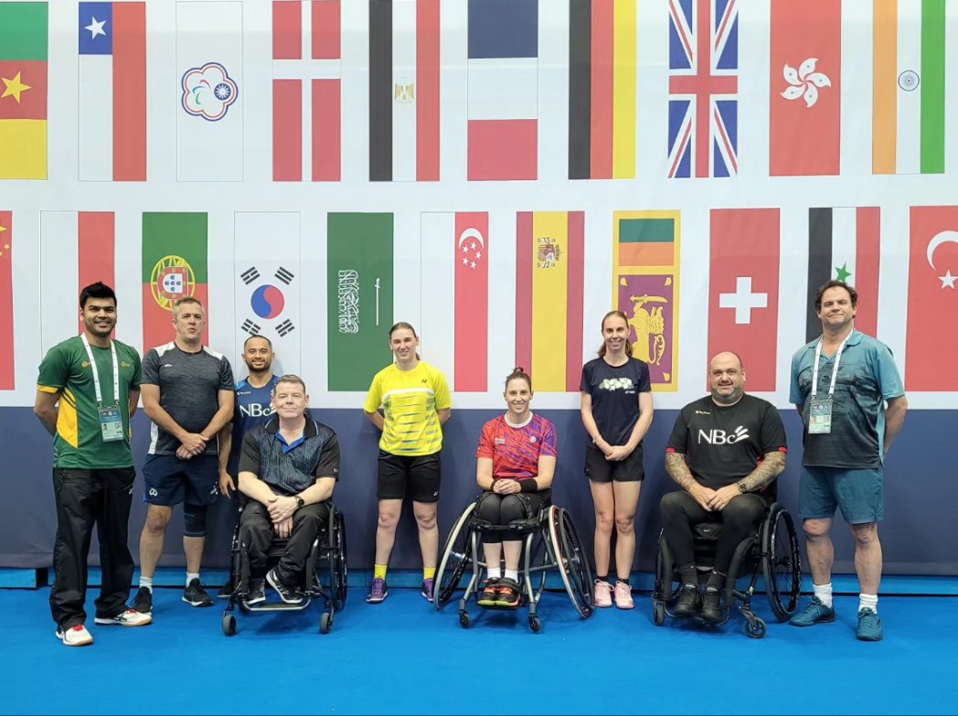 pinakingodse's tweet photo. Physiotherapist and team manager for the Australian para-badminton team for 5th Fazza Dubai para-badminton international 2023. BWF para-badminton world circuit. https://t.co/VFqkSEYRQt