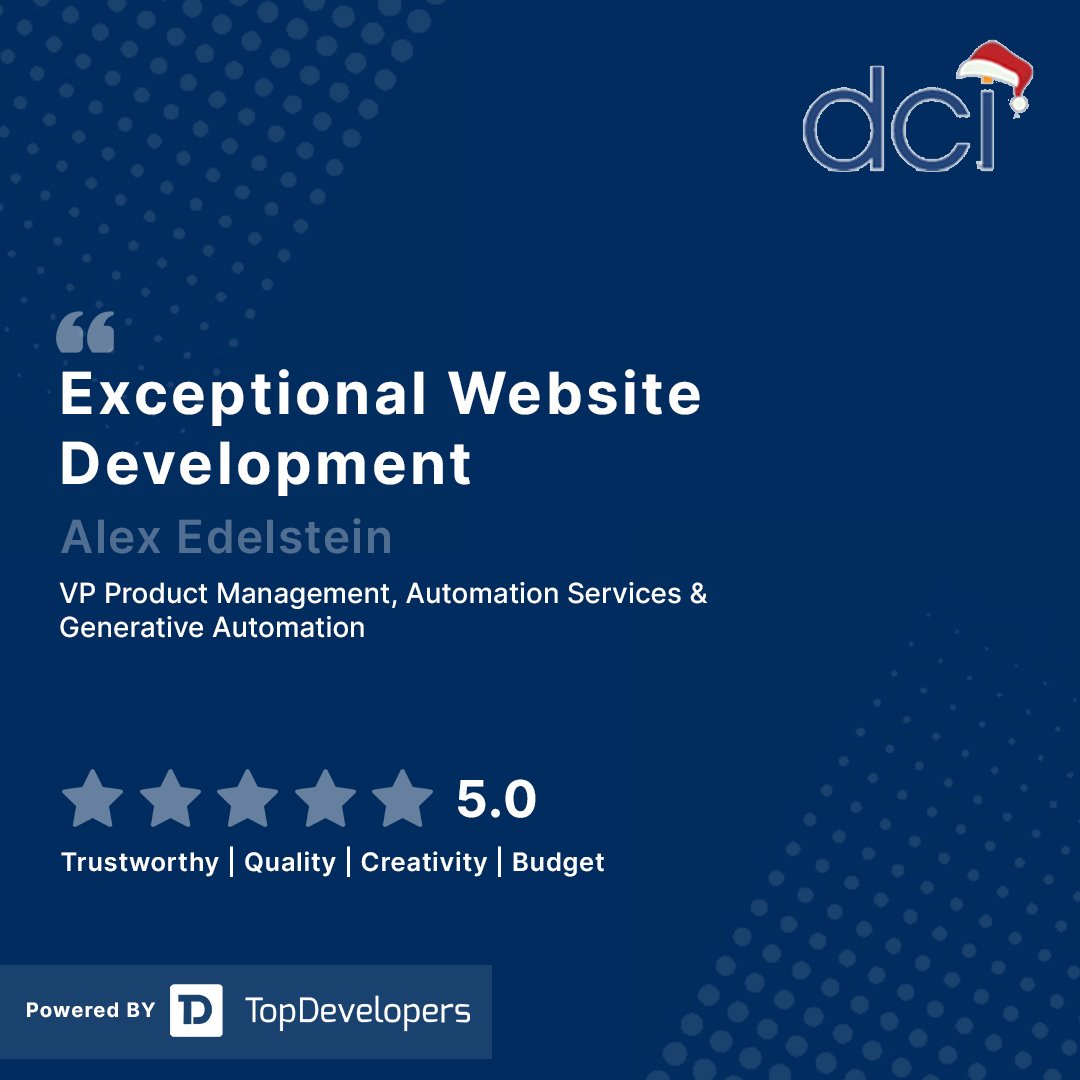 'Exceptional Website Development!” An excited client reviewed @DotComInfoway on TopDevelopers.co recently!

Read a review here: topdevelopers.co/profile/dot-co… 

#mobileappdevelopment #webdevelopment #softwaredevelopment #tdreview #happyclients #clientreview