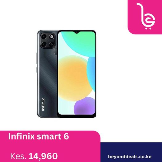 Infinix smart 6 smartphone is going for a throw away price of Kshs.14960/= only on beyonddeals.co.ke as we celebrate the festive season.
Find it, Love it, Buy it.
#beyonddealske #beyonddeals #BlackFriday #blackfriday2023 #infinix #infinixsmart6 #smartphones #offers