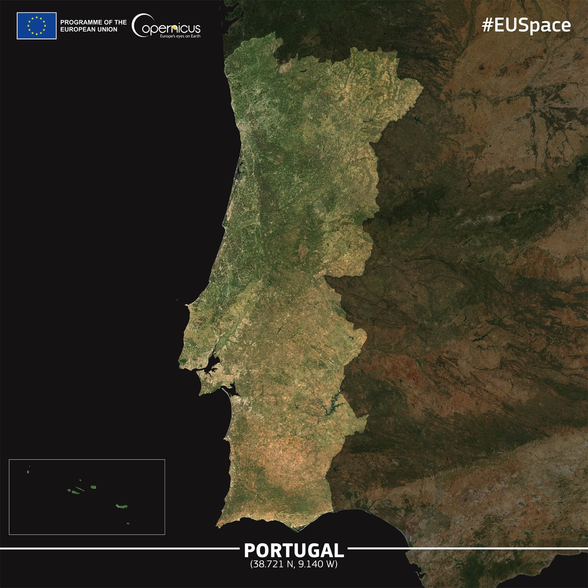 #EUSpace #NewYear Countdown The eyes of #EU Space 🇪🇺🛰️Programme unveil the beauty of #EU27, one Member State at a time Only 23 days to go until 2024 Today, we show #Portugal #DYK Santa Maria in the Azores🇵🇹 hosts a #Galileo Sensor Station?