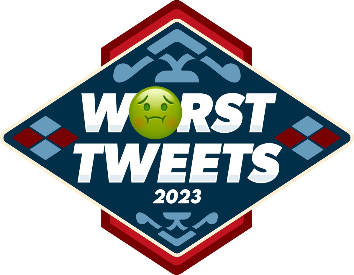 After a long year, it's finally time. Announcing the Worst Tweets of 2023 Bracket! I've spent the entire year collecting hundreds of deranged tweets, awful takes, and the most insane discourses on this site. Only 64 were chosen. Now it's time to crown a champion.