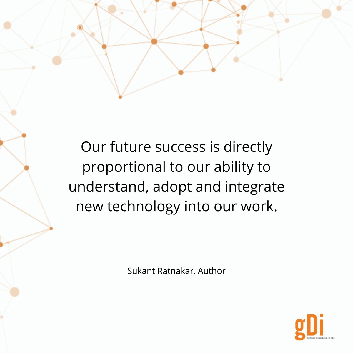 Our success hinges on our ability for embracing and seamlessly integrating new technologies into our workflow. Let's stay agile, adapt, and thrive in the ever-evolving tech landscape! #TechInnovation #FutureSuccess Gulf Data International (GDI) #facerecognition #optimization