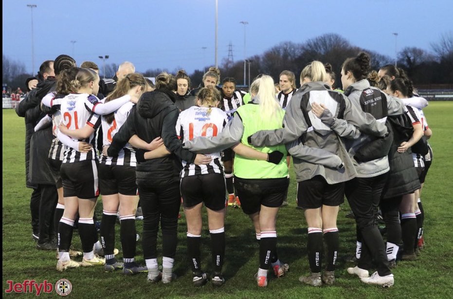 Not the result we wanted against Nottingham Forest but I couldn’t be prouder of this team + staff who continue to work tirelessly 👏🏻

Minutes in the tank after surgery ✅
Club history made ✅

Focus for Sunday, last ball before the break 🖤🤍 #UpTheMikes
@Boldmere_WFC | @j3ffyb
