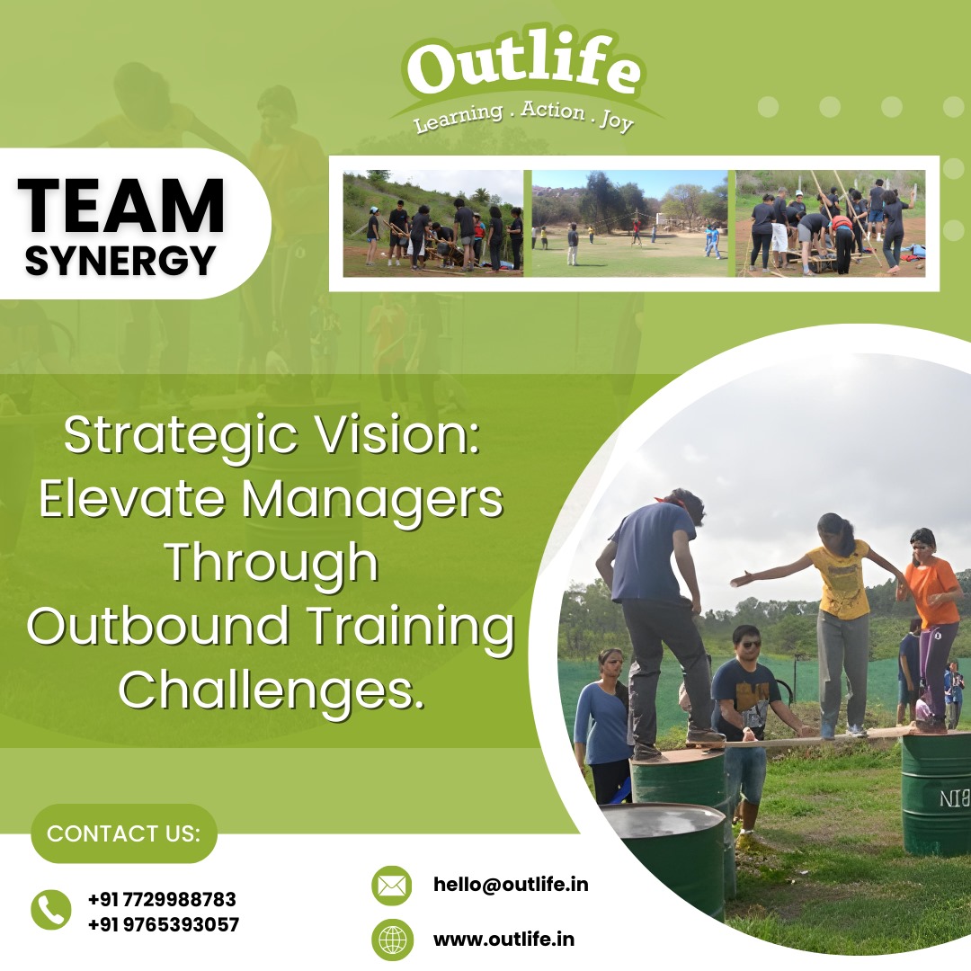 Transforming managers into leaders, one adventure at a time! Our #OutboundTraining for Managers is the ultimate #journey to unlock leadership potential. 
#OutboundTraining #LeadershipJourney  #OutlifeAdventures #LeadershipDevelopment #Outlifeobt #ManagerialSkills #AdventureAwaits