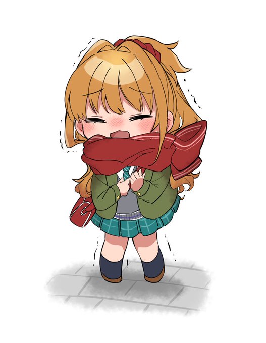 寒いねえ 茜ちゃん 