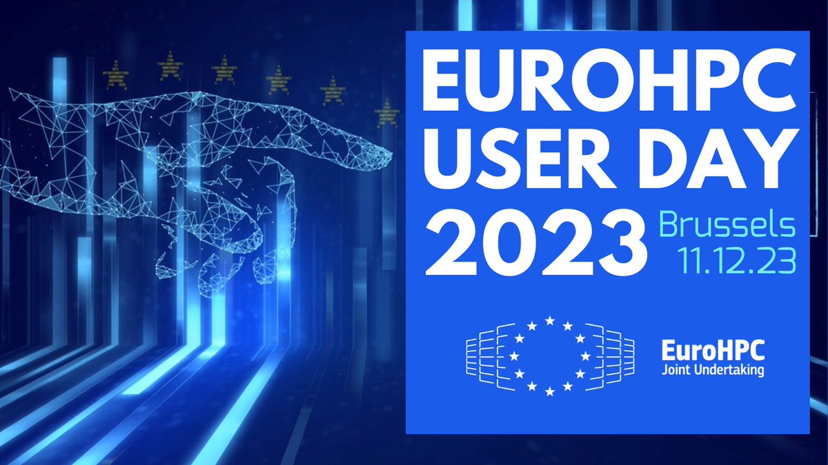 #EuropeHPCUserday2023- today we're in Brussels, Belgium, connecting with partners and peers and Umesh Seth will be presenting his work on 'Porting Tinker-HP to AMD GPU based Supercomputers.' Reach out if you want to connect - we'd be more than happy ! @GENCI @CINES @EuroHPC
